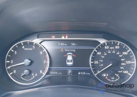 2022 Nissan Altima Sv Fwd from USA, damaged, VIN 1N4BL4DVXNN376461